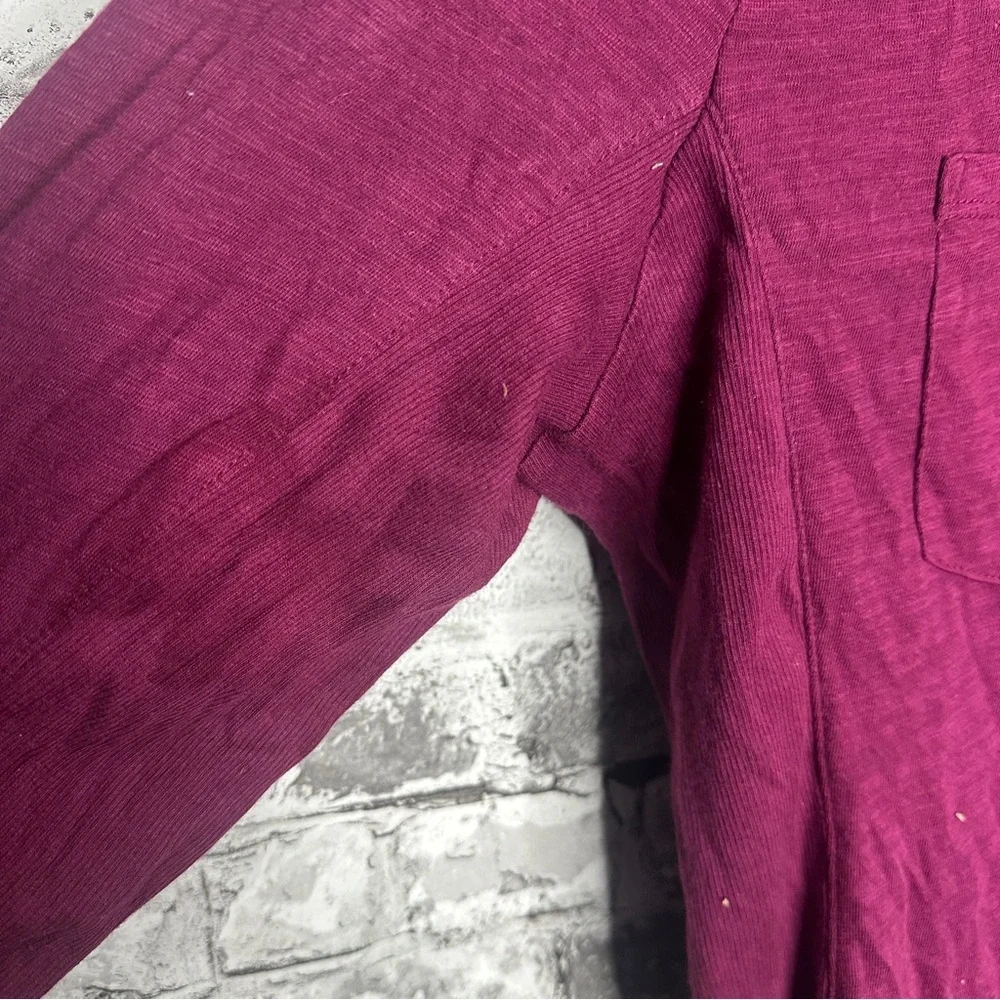 EUC Merona Women's Maroon Button-Down Shirt Size XXL - Picture 7 of 13